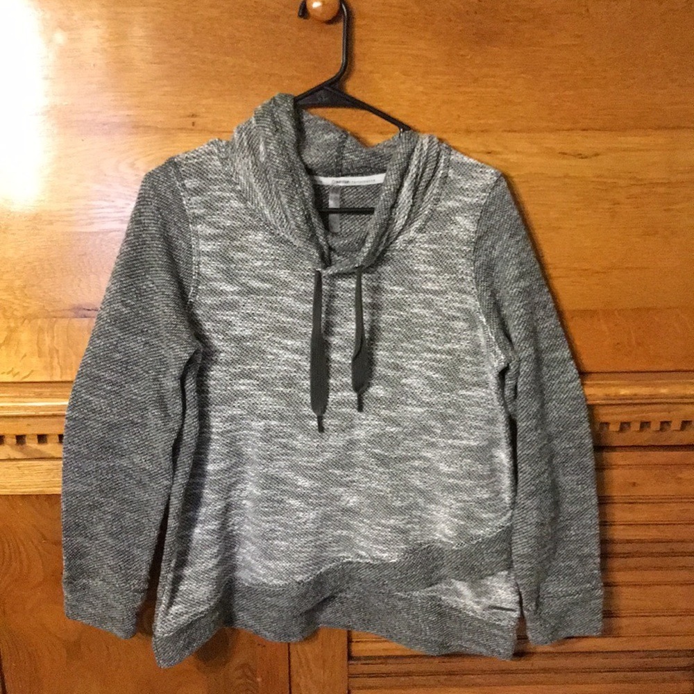 Calvin Klein Performance Cowl Neck Marled Green Pullover Gorpcore Womens Medium